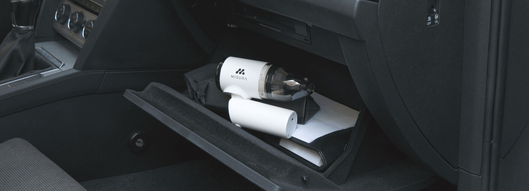 MA01 - Wireless portable car vacuum cleaner, foldable, 5000Pa, BLACK