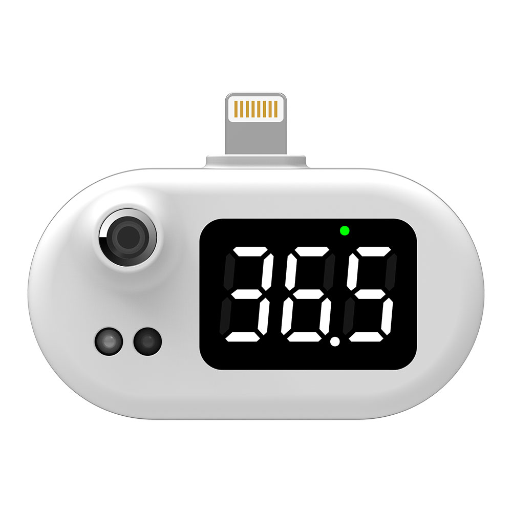 Mobile thermometer for Apple iPhone white