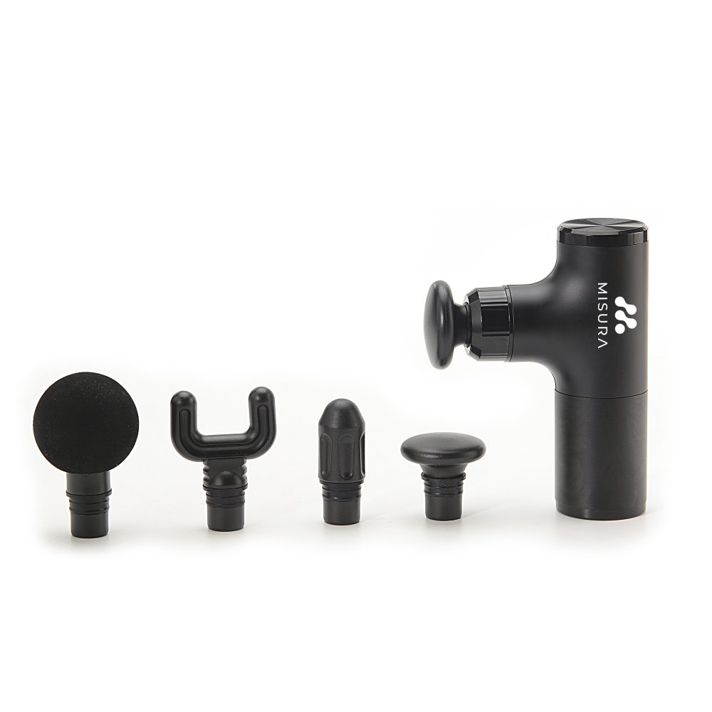 MB3 massage gun with powerbank function-BLACK