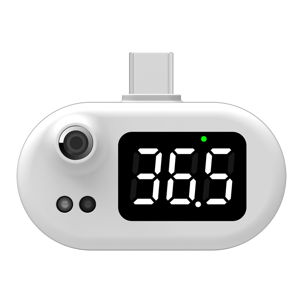 Mobil hőmérő USB-C fehér