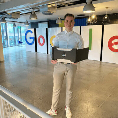 Kryštof Lejček pracuje w Google, więc nieustannie lata między Pragą a Dublinem